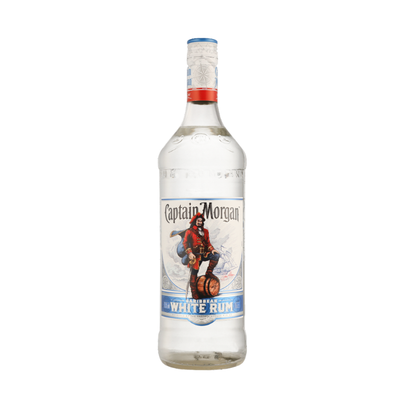Doos Captain Morgan White 37.5° 1L  
