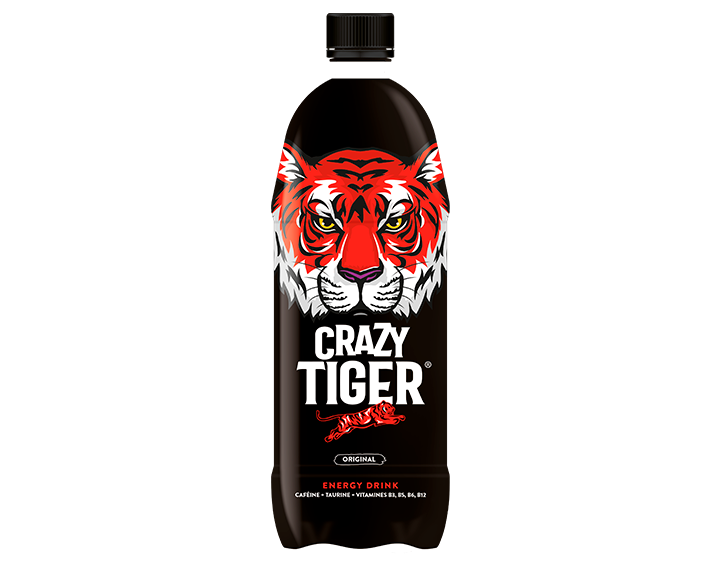 Tray Crazy Tiger PET (6x1L) 