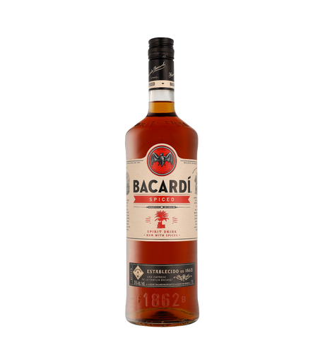 Doos Bacardí Spiced 35° 0.1L