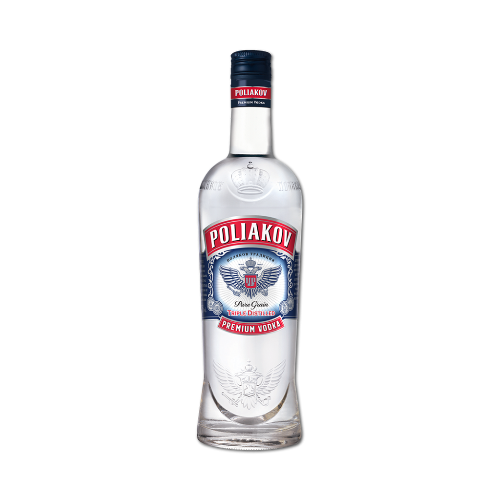 Doos Vodka Poliakov White 37.5° 1L