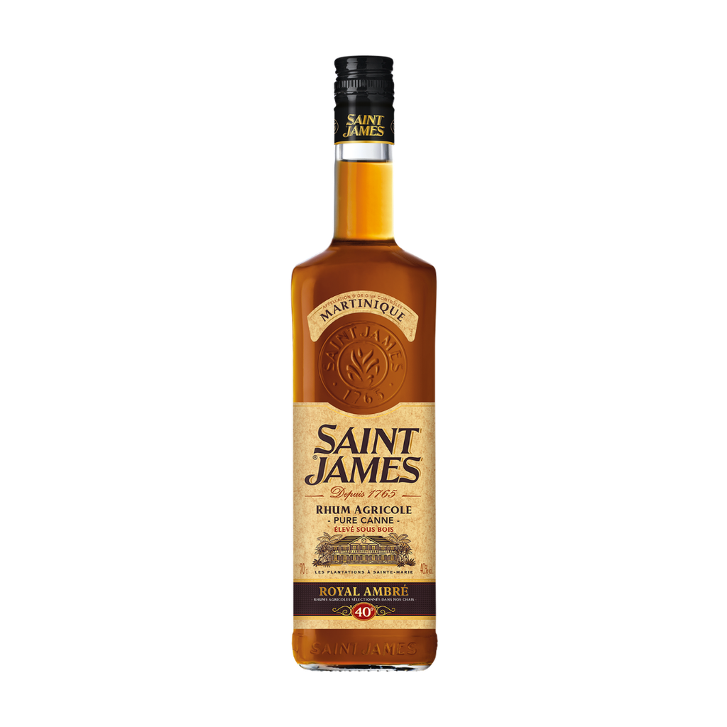 Doos Saint James Dark Rum 40° 0.7L