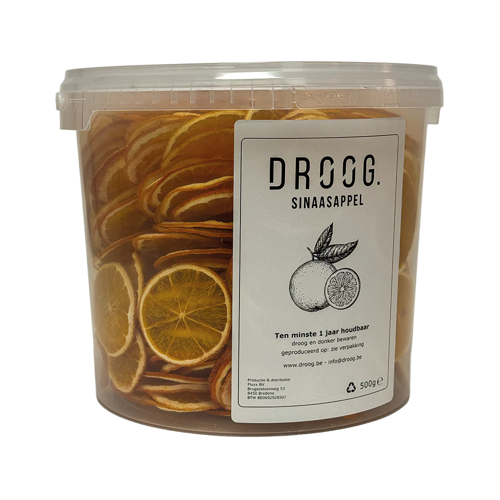 Gedroogde Appelsienschijfjes (0.5kg) (+- 300 Schijfjes)