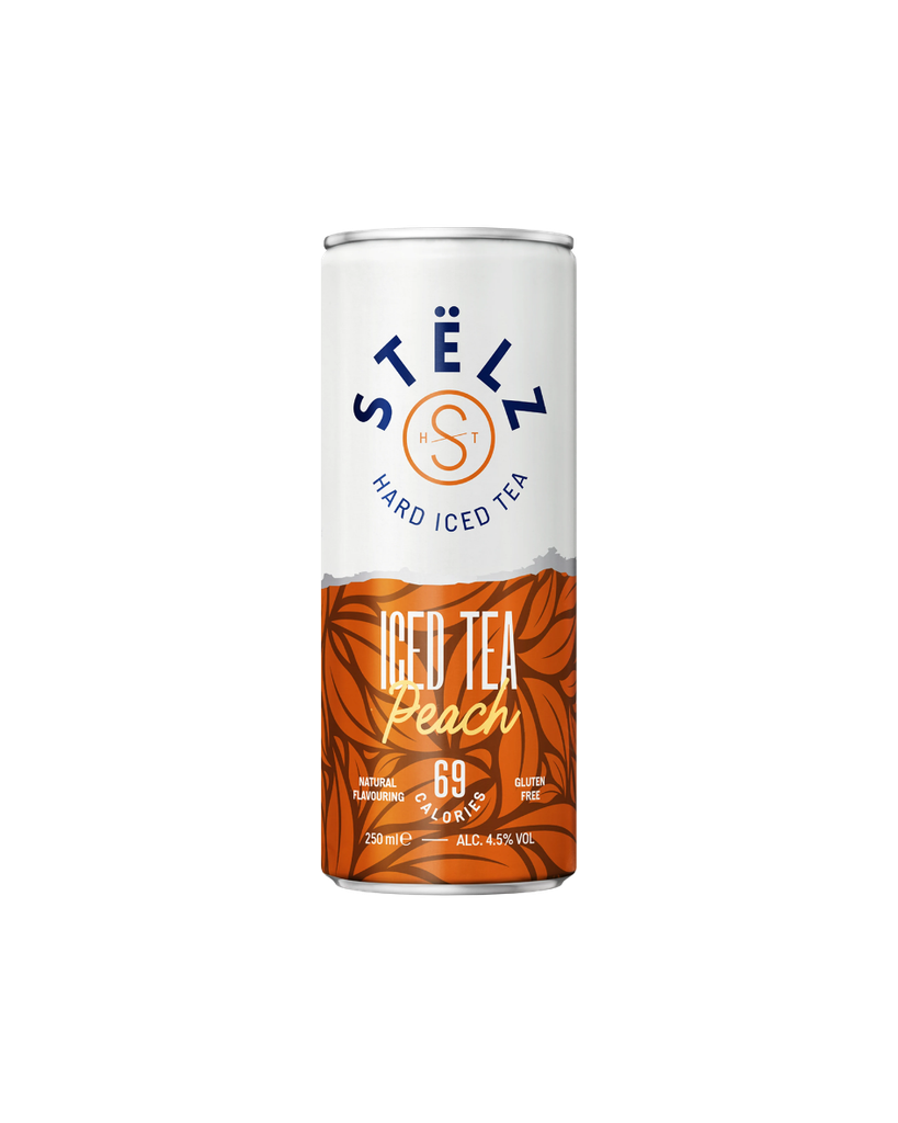 Tray Hard Iced Tea Peach Can 4,5° 0.25L