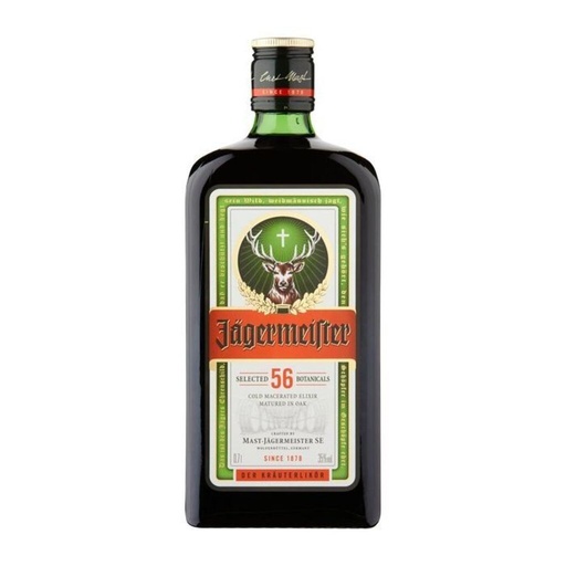 Doos Jägermeister 35° 0.7L 