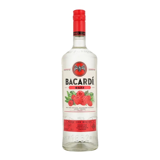 Doos Bacardí Razz 32° 1L