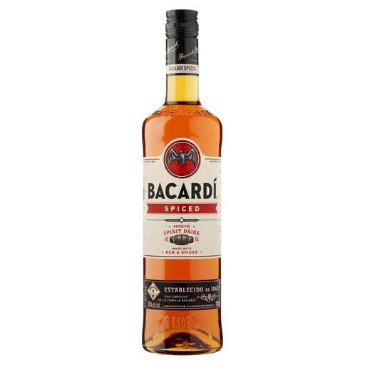 Doos Bacardí Spiced 35° 0.7L