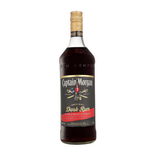 Doos Captain Morgan Dark 40° 1L 