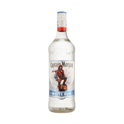 Doos Captain Morgan White 37.5° 1L  