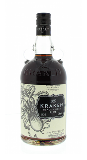 Doos Kraken Black Spiced Rum 40° 0.7L